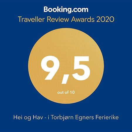 Hei Og Hav - I Torbjorn Egners Ferierike Villa Mandal Bagian luar foto